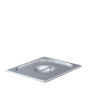 Steam Table Pan Cover Solid Half-Size 1/ea.