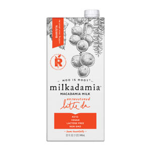 Milkadamia Unsweetened Latte Da Barista 32 oz 32 oz. 6/ct.