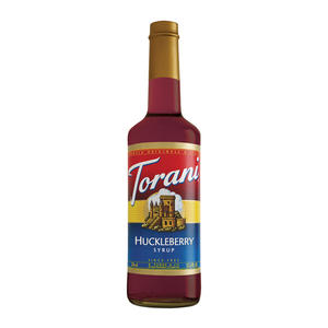 Torani Huckleberry Syrup 750 ml. 12/ct.