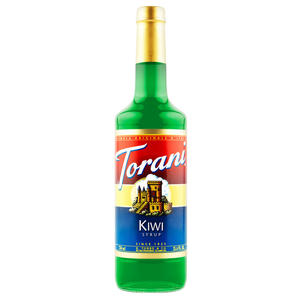 Torani Kiwi PET Syrup 750 ml. 4/ct.
