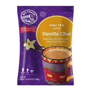 Big Train Vanilla Chai Tea Latte Mix 3.5 lb. 4/ct.