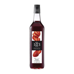 1883 Strawberry Syrup 1 ltr. 6/ct.