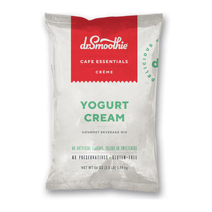 Dr. Smoothie Cafe Essentials Gourmet Beverage Mix Yogurt Cream 3.5 lb. 5/ct.