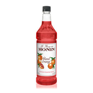 Monin Blood Orange PET Syrup 1 ltr. 4/ct.