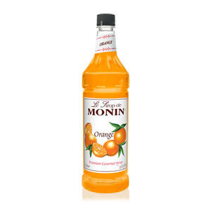 Monin Orange PET Syrup 1 ltr. 4/ct.