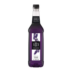 1883 Lavender PET Syrup 1 ltr. 6/ct.