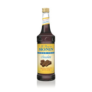 Monin Chocolate Syrup Sugar Free 750 ml. 12/ct.