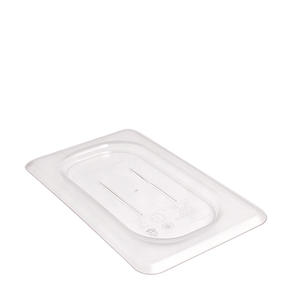 Camwear Food Pan Cover Ninth-Size Solid Clear 1/ea.