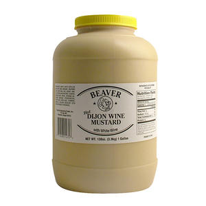 Beaver Dijon Mustard 1 gal. 4/ct.