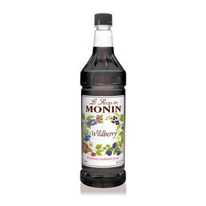Monin Wildberry PET Syrup 1 ltr. 4/ct.