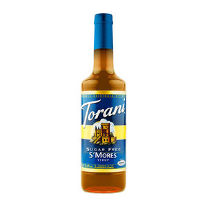 Torani Smores Syrup Sugar Free 750 ml. 12/ct.