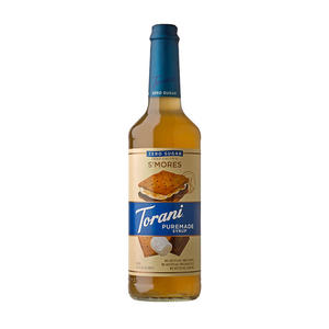 Torani Puremade Zero Sugar S'mores Syrup 750 ml. 4/ct.