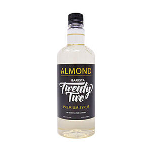 Barista 22 Almond Syrup 750 ml. 12/ct.