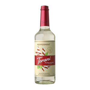 Torani Puremade Peppermint Syrup 750 ml. 4/ct.