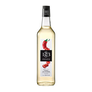 1883 Spicy Cayenne Pepper Syrup 1 ltr. 6/ct.