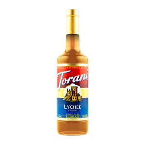 Torani Lychee Syrup 750 ml. 12/ct.