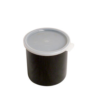 Crock with Lid Black 1.5 qt 1/ea.