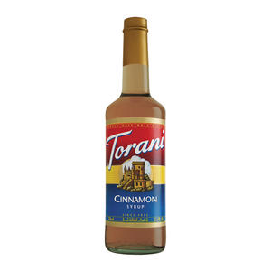 Torani Cinnamon PET Syrup 750 ml. 4/ct.