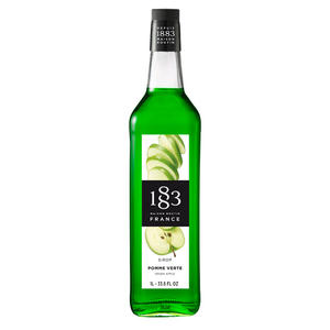 1883 Green Apple Syrup 1 ltr. 6/ct.