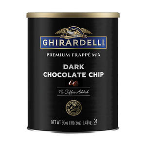 Ghirardelli Dark Chocolate Chip Frappe 3 lb. 6/ct.