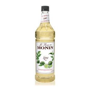 Monin Lime PET Syrup 1 ltr. 4/ct.