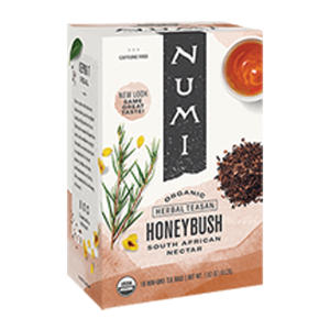Numi Honeybush Organic Tea 6/18/ct.