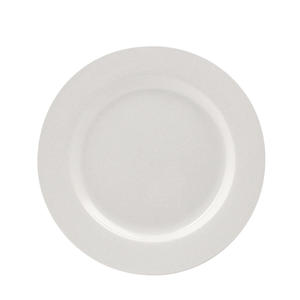 Porcelana Plate Bright White 10 1/2" 1 dz./Case