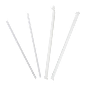 Choice Giant Straw Clear 10 1/4" 4/300/ct.