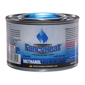 FancyHeat 2.5-Hour Blue Methanol Gel Chafing Fuel 12/6/ct.
