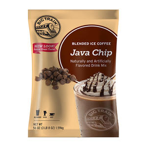 Big Train Java Chip Blended Ice Coffee Mix 3.5 lb. 5/ct.