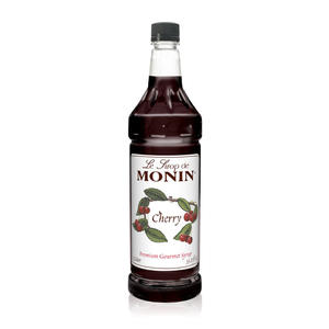 Monin Cherry PET Syrup 1 ltr. 4/ct.