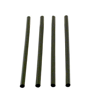 Fat Straw Black 8" 3-2/400/ct.