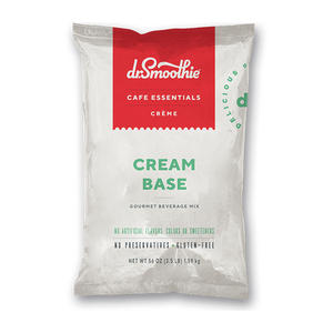 Dr. Smoothie Cafe Essentials Gourmet Beverage Mix Cream Base 3.5 lb. 5/ct.