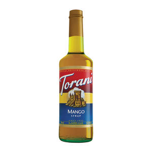 Torani Mango PET Syrup 750 ml. 4/ct.