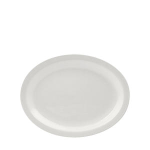 Porcelana Platter Bright White 9 3/4" 2/dz.