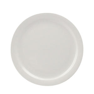 Porcelana Plate Bright White 9" 2/dz.