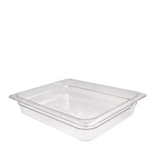 Camwear Food Pan Half-Size Clear 2 1/2" 1/ea.