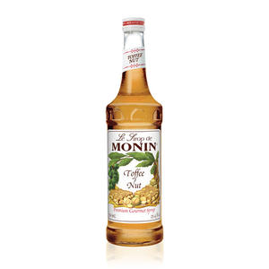 Monin Toffee Nut Syrup 750 ml. 12/ct.