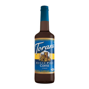 Torani Coffee Syrup Sugar Free 750 ml. 12/ct.