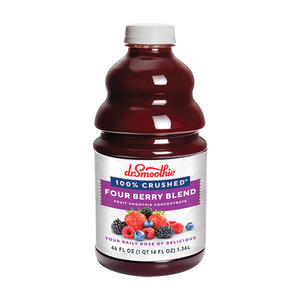 Dr. Smoothie 100% Crushed Four Berry Blend 46 oz. 6/ct.
