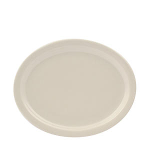 Kingsmen Platter Cream White 11 1/2" 1 dz./Case
