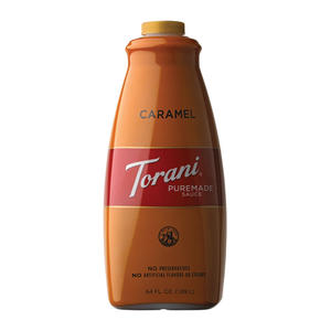 Torani Puremade Caramel Sauce 64 oz. 4/ct.