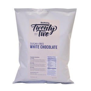 Barista 22 White Chocolate Premium Powder Sugar Free 2 lb. 2/ct.