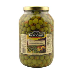Pacific Choice Manzanilla Olive 240-260 ct per kg 1 gal. 4/ct.