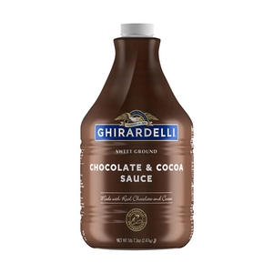 Ghirardelli Sweet Ground Chocolate Sauce 85 oz. 6/ct.