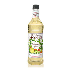 Monin Habanero Lime PET Syrup 1 ltr. 4/ct.