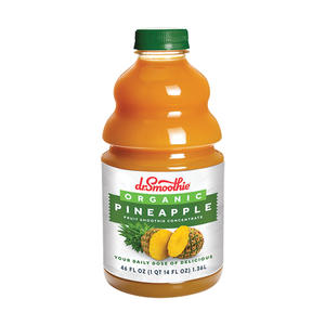 Dr. Smoothie Organic Pineapple 46 oz. 6/ct.