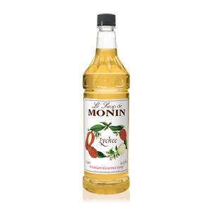 Monin Lychee PET Syrup 1 ltr. 4/ct.