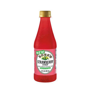 Rose's PET Simple Syrup Strawberry 12 oz. 6/ct.