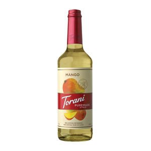 Torani Puremade Mango Syrup 750 ml. 4/ct.